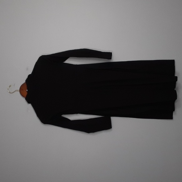 Everlane The Luxe Cotton Black Shirt Businesscore Aesthetic Dress - Picture 8 of 9